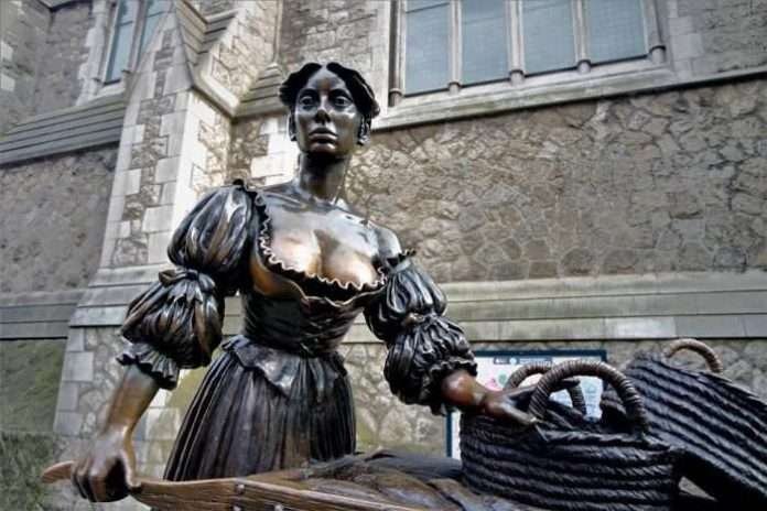 chi è Molly Malone - Statua