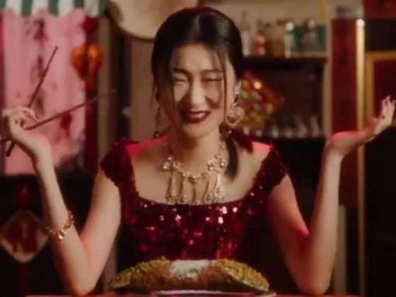 zuo-ye - modella cinese spot dolce and gabbana