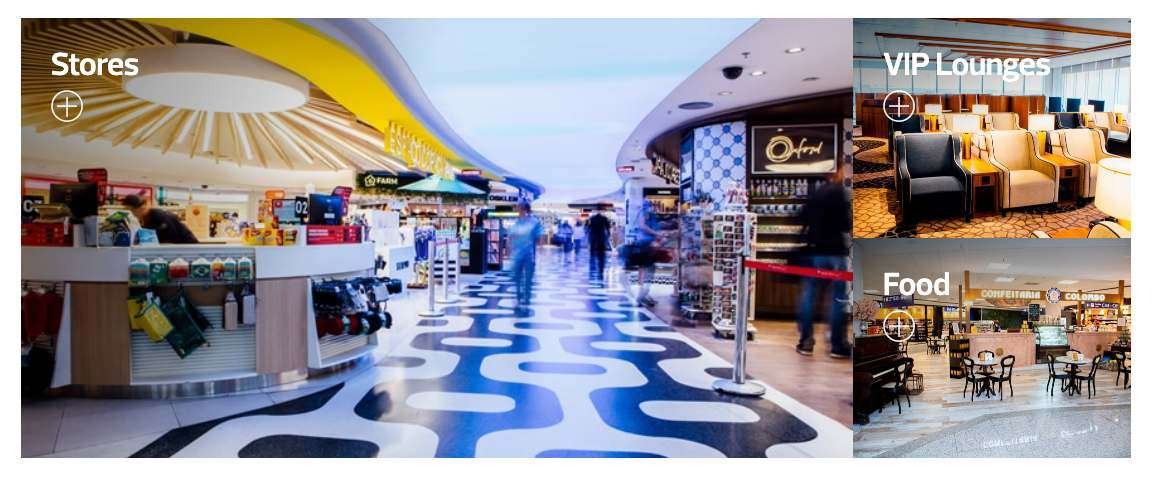 Shopping aeroporto di Rio de Janeiro