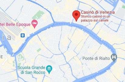 Mappa Casinò Venezia